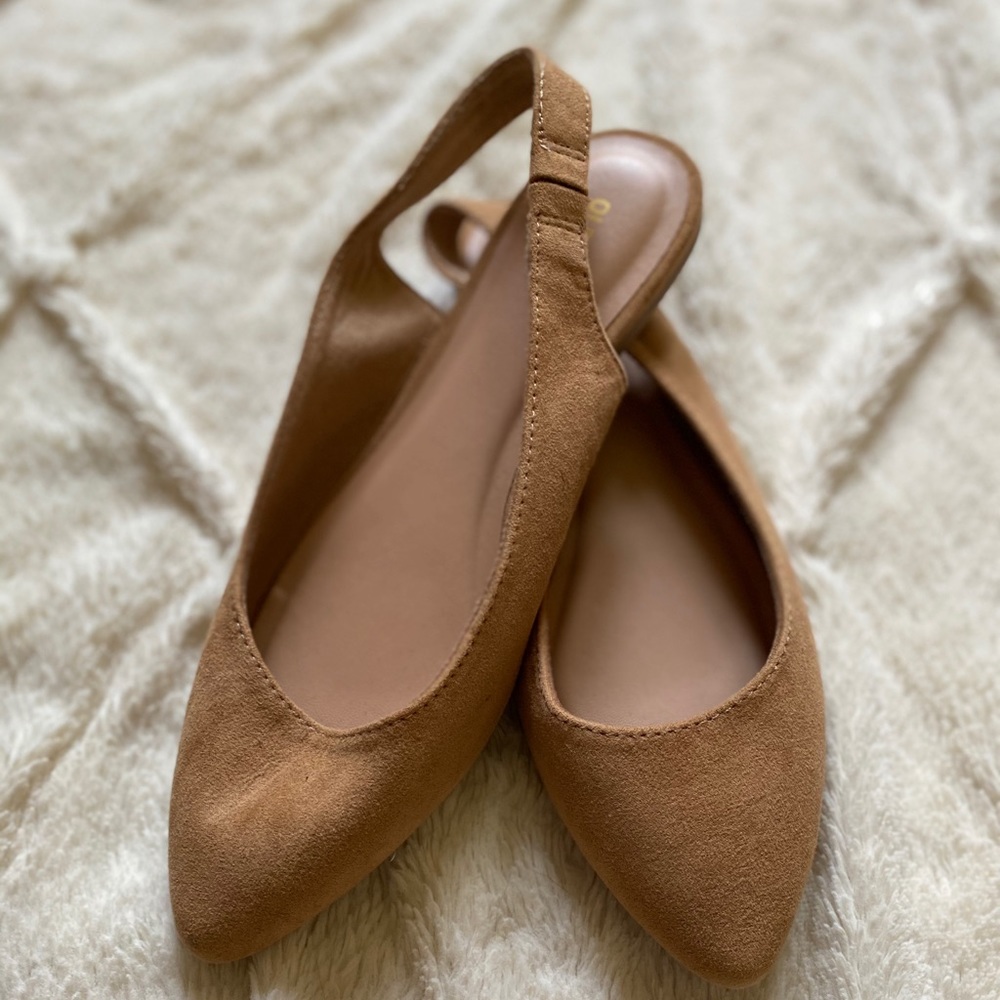 Old Navy Nude Slingback Flats